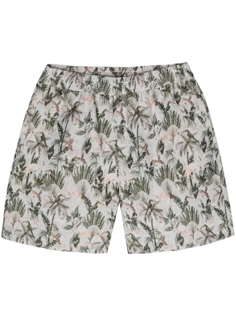 Pleasures Parrot jacquard bermuda shorts Grey P24SP029JC