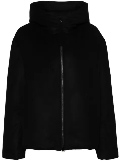 Liska hooded puffer jacket Black YZ236111