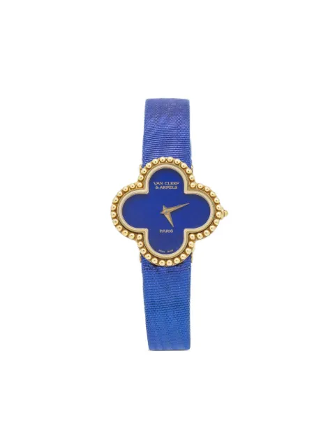 Van Cleef & Arpels Pre-Owned pre-owned Alhambra 26mm Blue ALHAMBRA