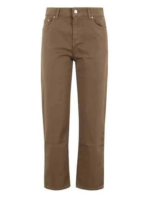 Department 5 cotton trousers Brown DP5741DS0004