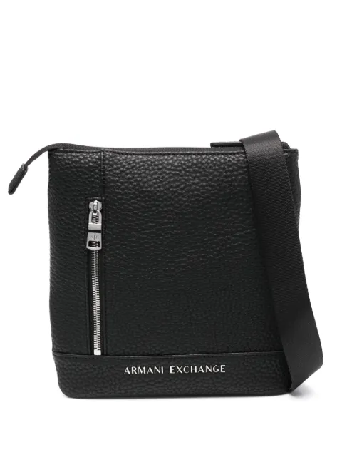 Armani Exchange logo-plaque messanger bag Black 952652CC828