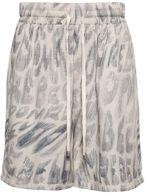 DOMREBEL New Wave bermuda shorts Neutrals NEWWAVE