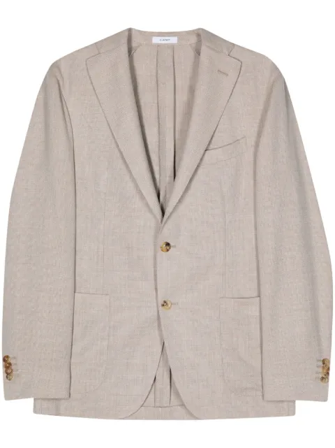 Boglioli single-breasted wool blazer Neutrals N1302ESA053400150R