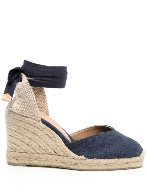 Castañer Chiara 70mm espadrilles Blue 021669