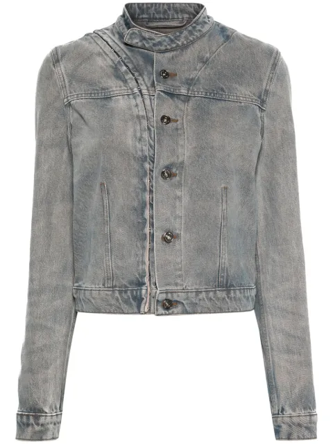 Y/Project double-opening denim jacket Blue 107JA001