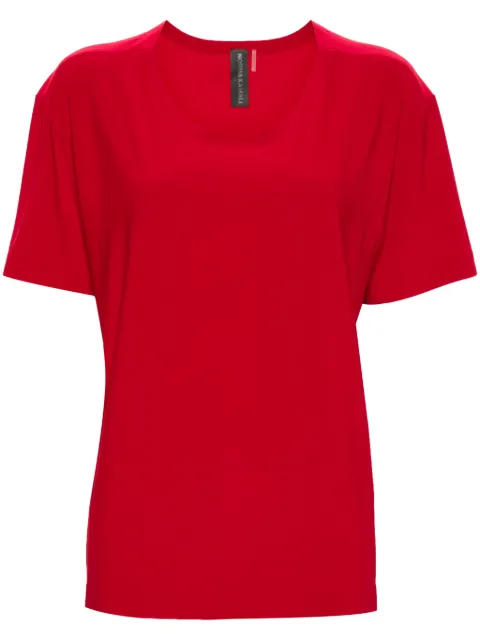 Norma Kamali short-sleeves jersey T-shirt Red KK4206PL104004