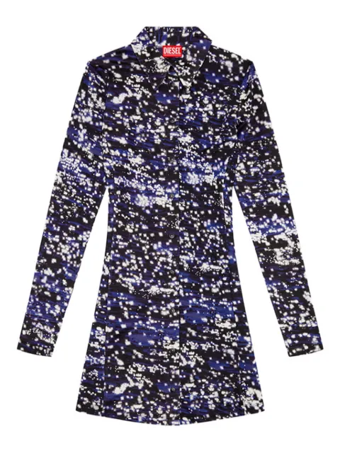 Diesel D-LIND mini dress Black A134240AKAM