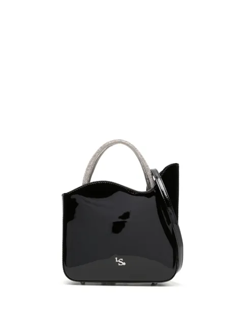Le Silla Ivy patent-leather shoulder bag Black 9992ZBAGXXXXKAB