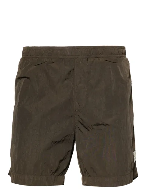 C.P. Company logo-patch swim shorts Green 18CMBW005A006369G