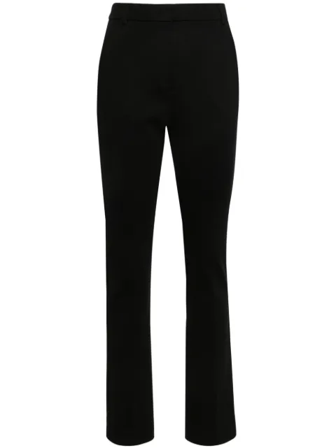 Sportmax Pontida straight-leg tailored trousers Black 2412781031600