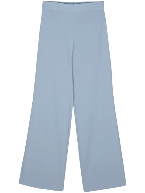 Fely Campo zipped straight trousers Blue 24030210