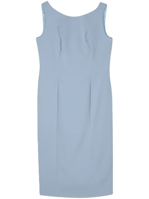Fely Campo bow-detailed midi dress Blue 201396210