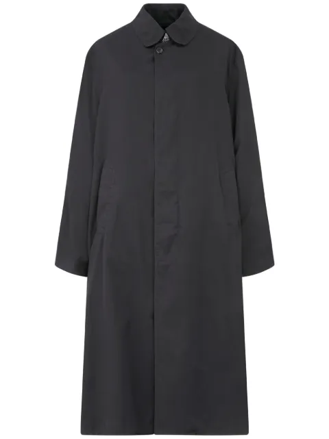 Maison Margiela peached-cotton trench coat Black S51AH0184M35137
