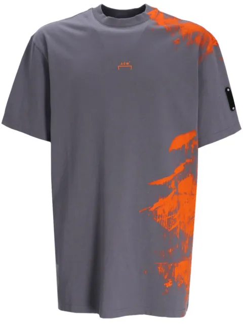 A-COLD-WALL* Brushstroke cotton T-shirt Grey ACWMTS188