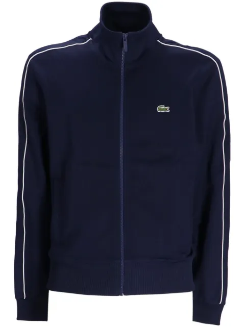 Lacoste logo-appliqué side-stripe sweatshirt Blue SH1457