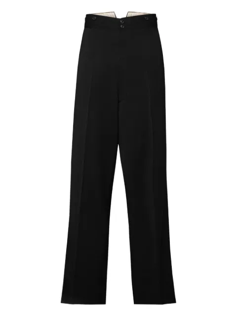 Maison Margiela wool trousers Black S67KA0051M35032