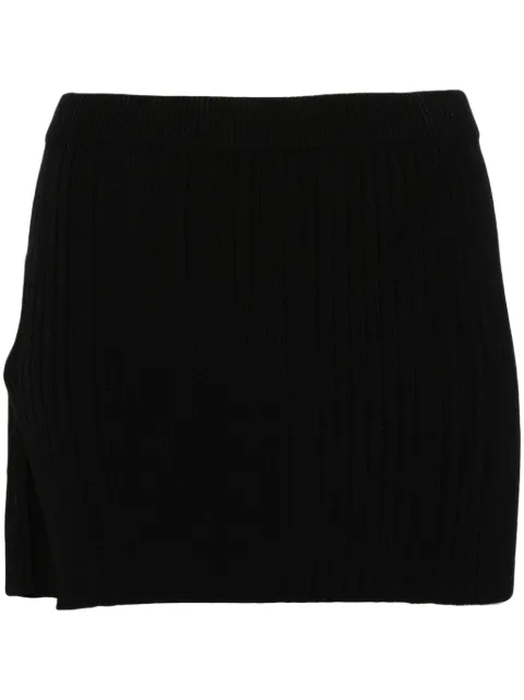 MISBHV knitted mini skirt Black 240W856