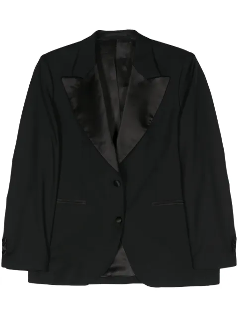 Officine Generale Raya single-breasted blazer Black S24WTLG407