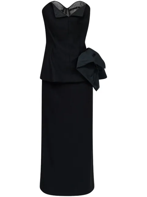 Maison Margiela Décortiqué midi dress Black S29DD0032M20030