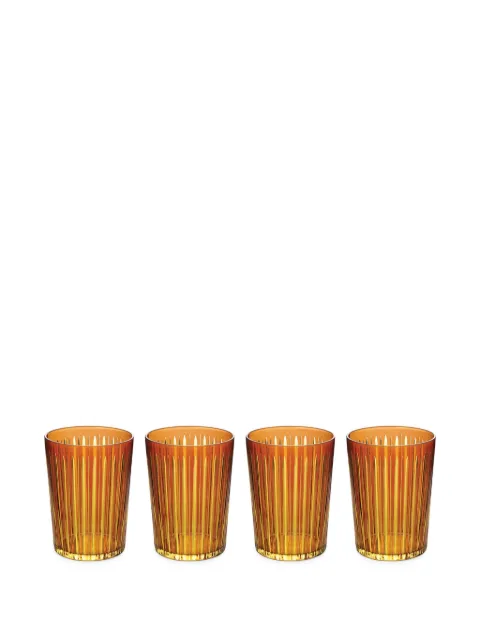 L'Objet Prism highball glasses (set of four) Orange PS2018