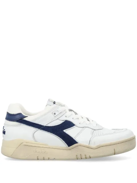 Diadora panelled leather sneakers White 201180117C1494