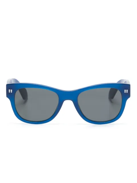 Off-White Eyewear Moab oval-frame sunglasses Blue OERI107S24PLA0014507