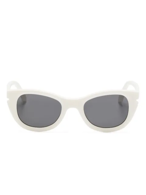 Off-White Eyewear Boulder cat-eye sunglasses White OERI112S24PLA0010107