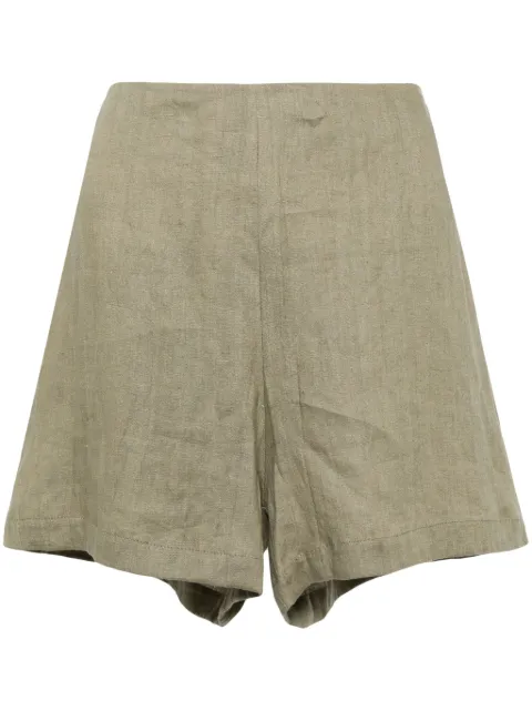 JBQ Andi linen shorts Green ANDI001SS24