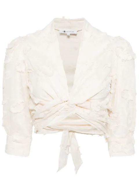 JBQ Kali embroidered crop rop Neutrals KALI003SS24