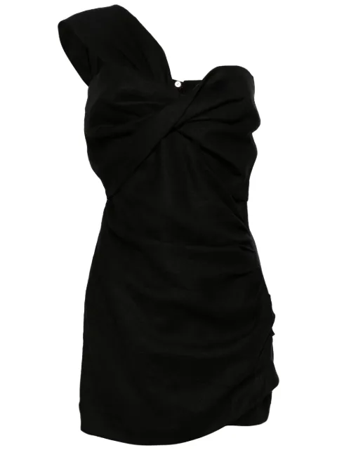 JBQ Solange linen playsuit Black SOLA001SS24