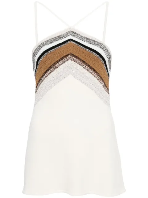 Proenza Schouler Bella halterneck top White SP2437178KY228S114