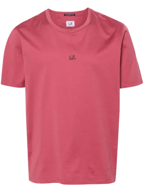 C.P. Company logo-printed cotton T-shirt Pink 16CMTS088A006374G