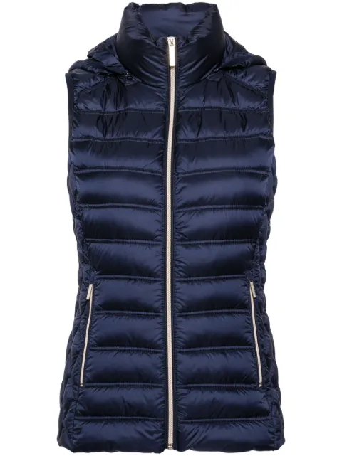 Michael Michael Kors detachable-hood down gilet Blue M824683E74