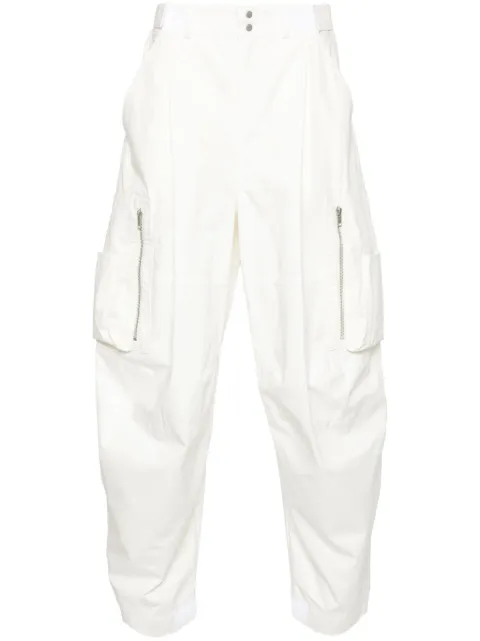 MORDECAI cotton tapered trousers Neutrals 24E96MRU29