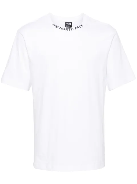The North Face logo-appliqué cotton T-shirt White NF0A87DDFN41
