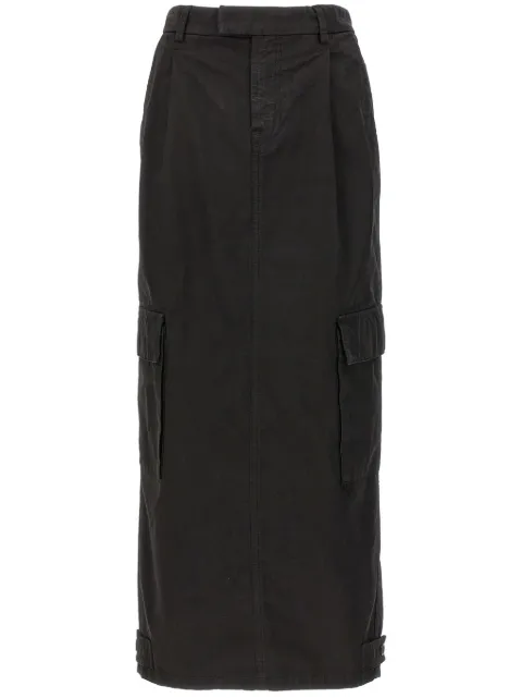 ARMARIUM Shiv maxi skirt Black ARMTMSK05RS01