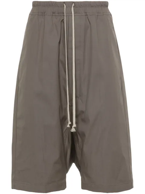 Rick Owens Pods drop-crotch shorts Grey RU01D3384TE