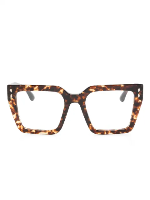 Isabel Marant Eyewear tortoiseshell square-frame sunglasses Brown IM0175