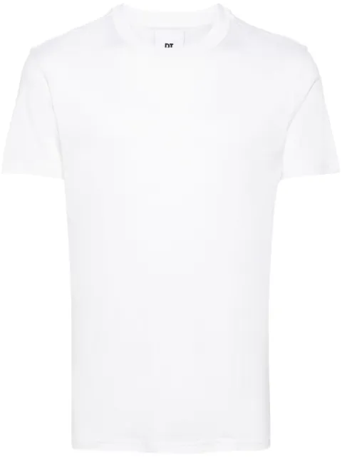PT Torino plain mélange-effect T-shirt White TL5STM050LEL01CD