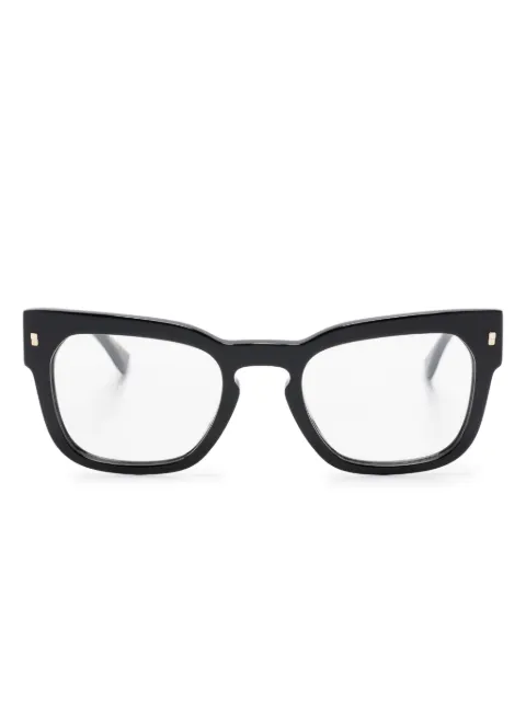 DSQUARED2 EYEWEAR Hype square-frame glasses Black D20129