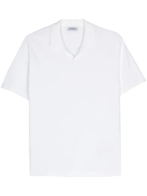 DONDUP knitted cotton polo shirt White UT122M00699UPTR
