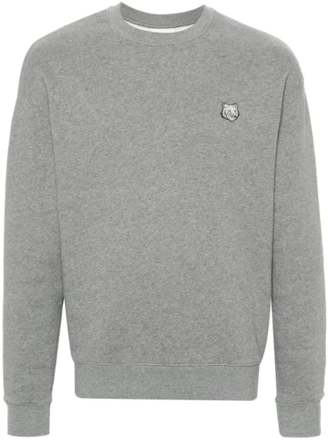 Maison Kitsuné Bold Fox Head cotton sweatshirt Grey MM00316KM0307H131