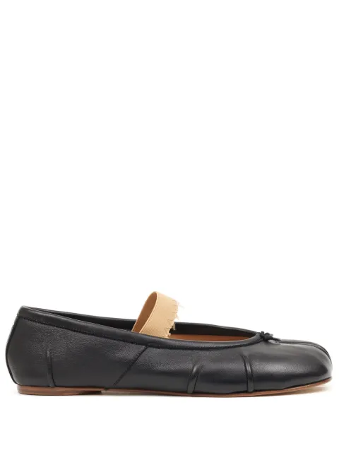 Maison Margiela Tabi elastic band ballerina Black S39WZ0104P6853