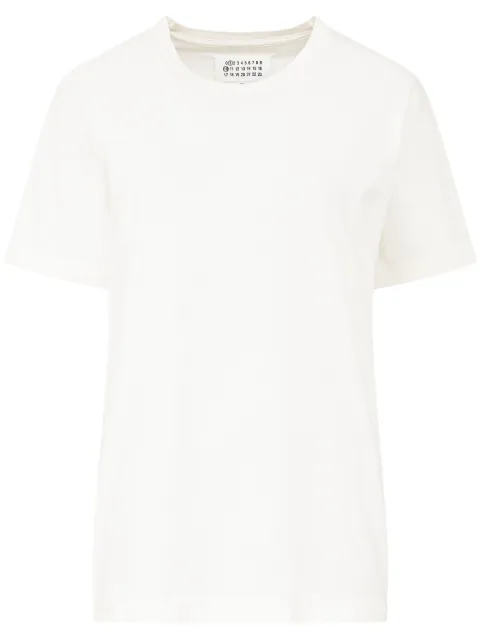 Maison Margiela reverse logo cotton T-shirt Neutrals S51GC0526S20079