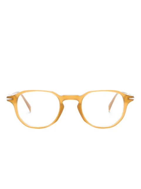 Eyewear by David Beckham DB 1140 round-frame glasses Brown DB1140