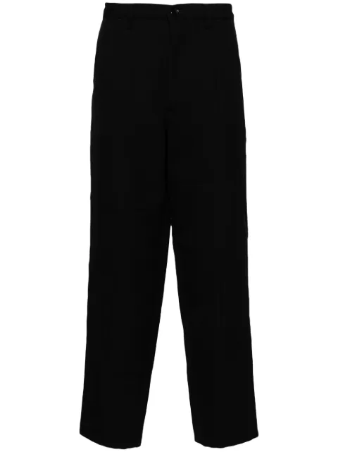 Comme Des Garçons panelled wool tapered trousers Black FMP002S24