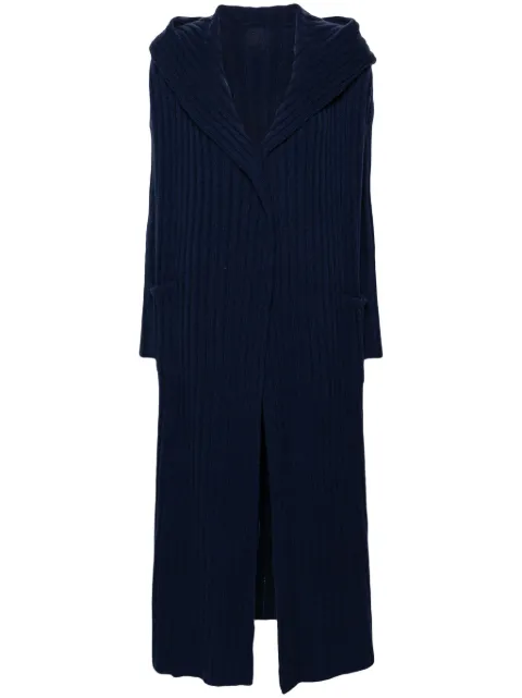 Teddy Cashmere Amalfi cashmere coat Blue AMALFI