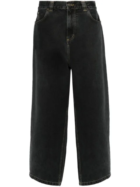 Carhartt WIP Brandon mid-rise straight-leg jeans Black I031246