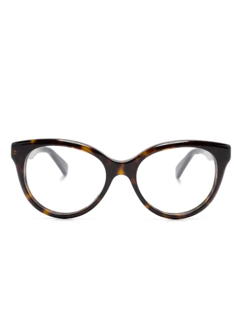 Gucci Eyewear round-frame glasses Brown GG1590O005