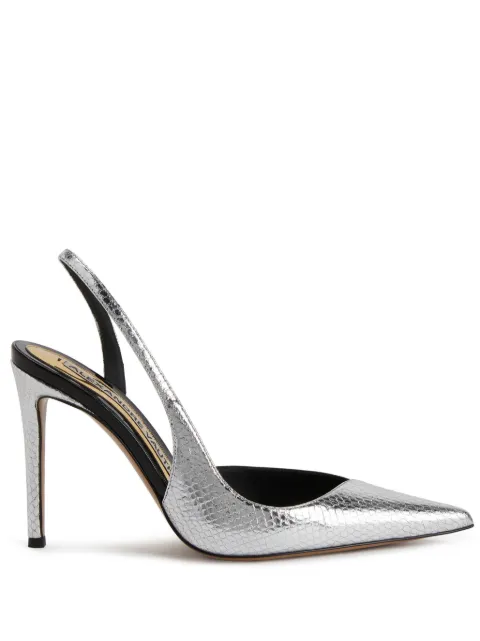Alexandre Vauthier snakeskin-effect leather pumps Silver AVI3501002